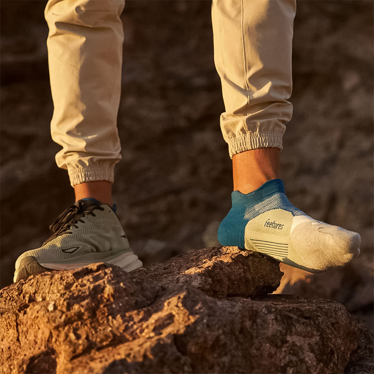 Feetures - ELITE LIGHT CUSHION NO SHOW TAB Midnight Woods 【4400030182252】