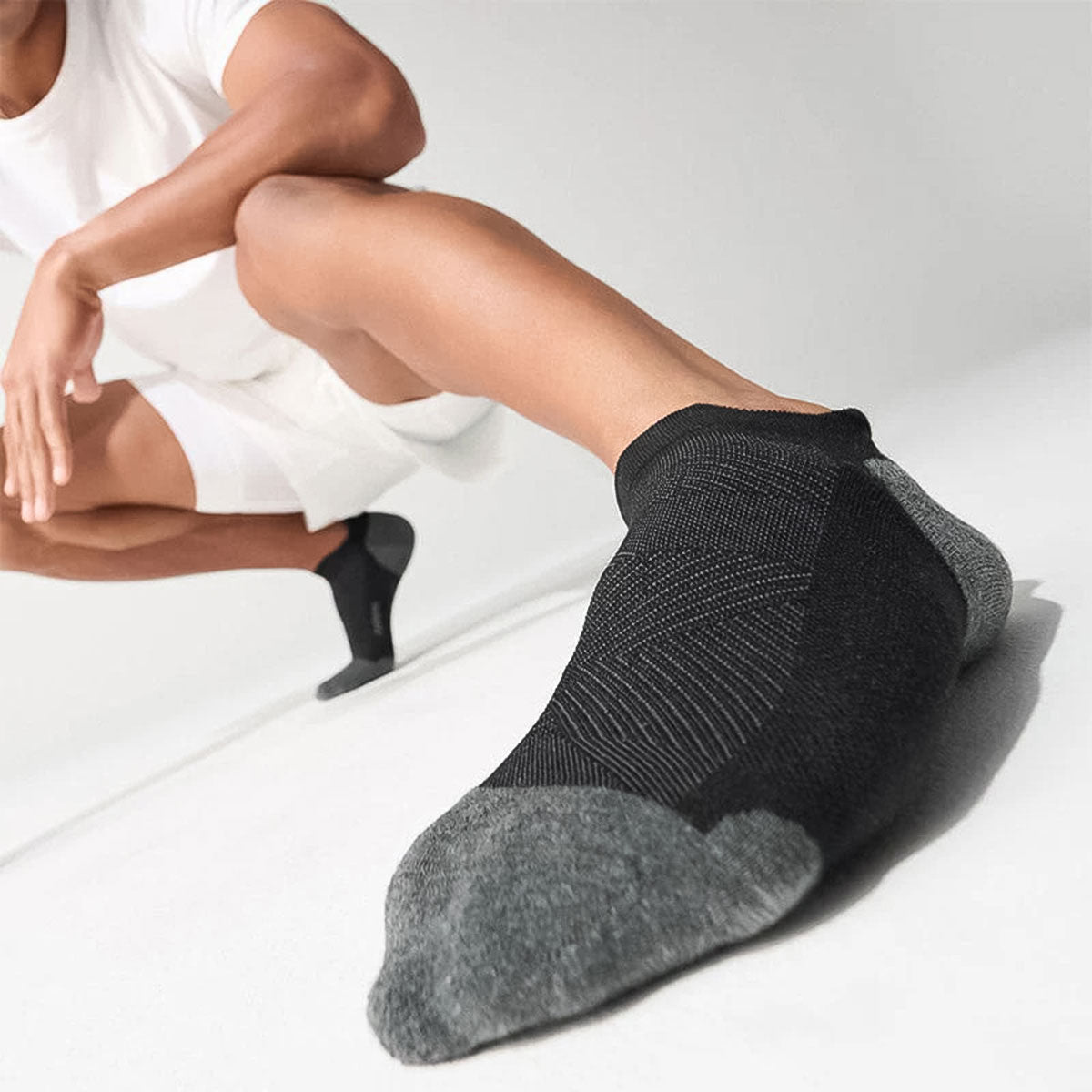 Feetures - ELITE MAX CUSHION NO SHOW TAB Black_MC 【4400050198251】