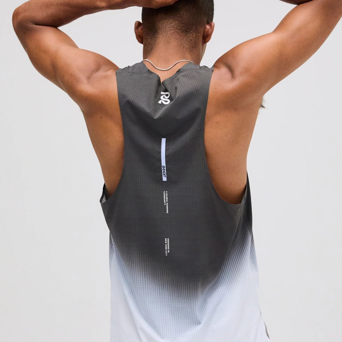 Bandit Running -  Vento Performance Singlet BLACK【MTSNP002SM25DW】