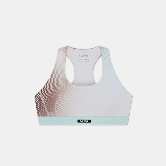 Bandit Running ‐ Cadence Scoop Neck Run Bra MINTY BLUE【WTSBP001SM25UT】