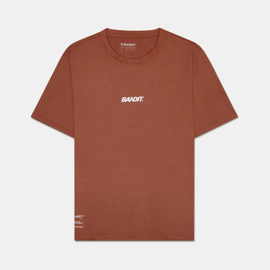 Bandit Running - Men's Micromesh Run Tee RUST【MTPTP002SM25RT】