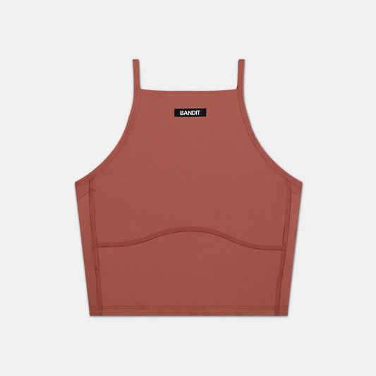 Bandit Running ‐ Stamina 7 Pocket Nova Crop BAKED CLAY【WTCCP002SM25BC】