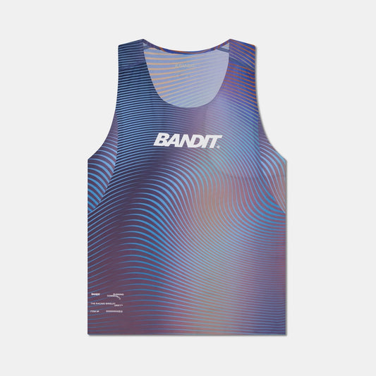 Bandit Running - Drift Mirage Racing Singlet DEEP PERI BLUE【MTSNP001SM25UI】