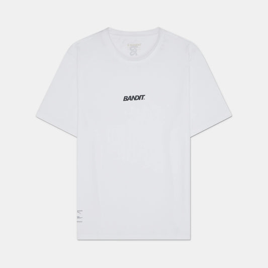 Bandit Running -  Men's Micromesh Run Tee WHITE【MTPTP002SM25WW】