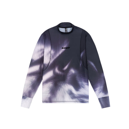 BANDIT - Men's Aura Grid Mockneck Long Sleeve【MTCWP009WI25HZM】