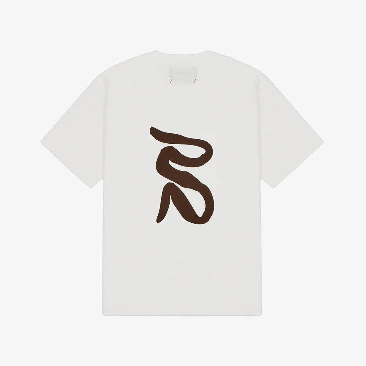 UTTSL002SP26WW Bandit  Unisex Cotton Tee - Painted Current  / WHITE