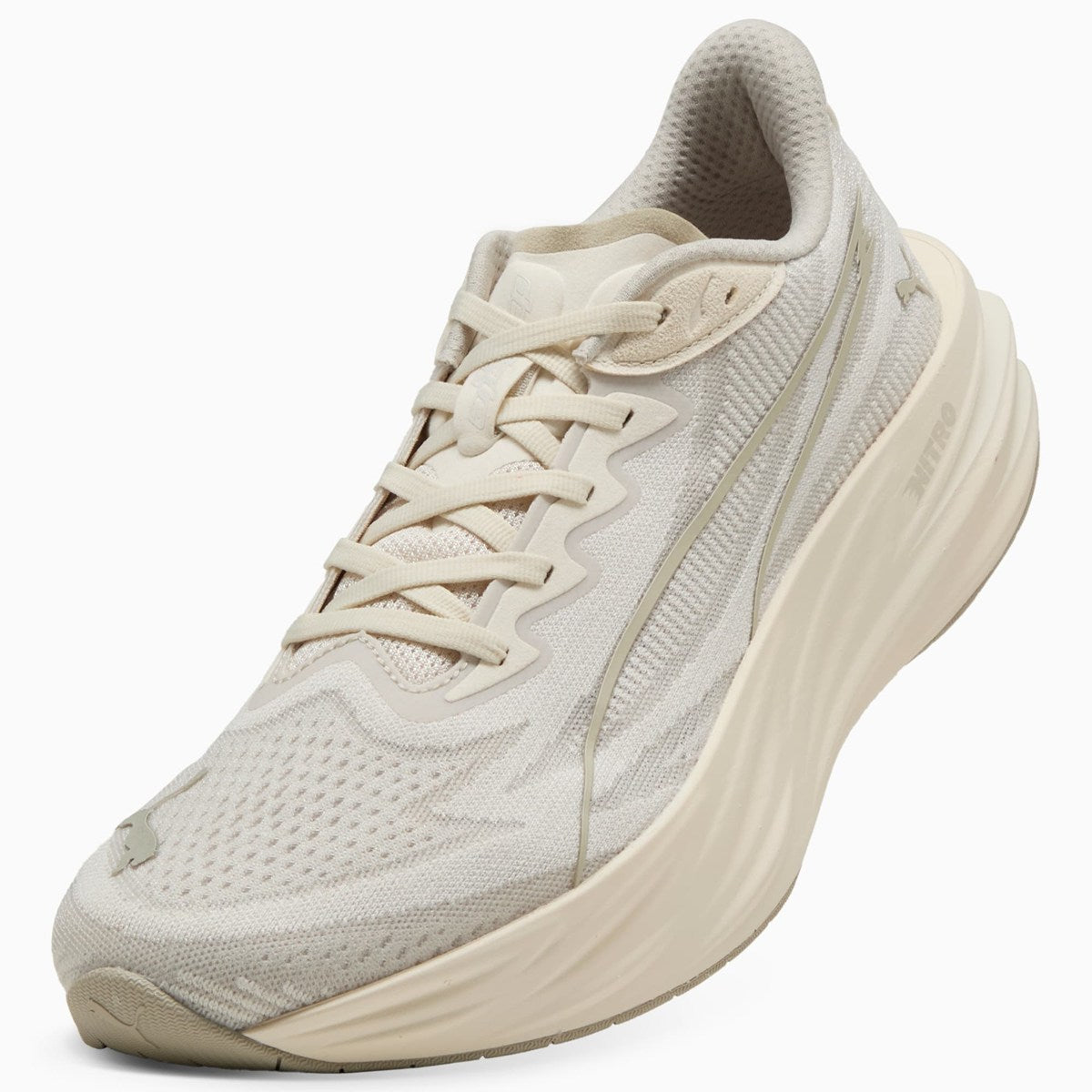 PUMA - WMNS Deviate Pure NITRO Running Shoes Alpine Snow/Warm White 【313904-03】