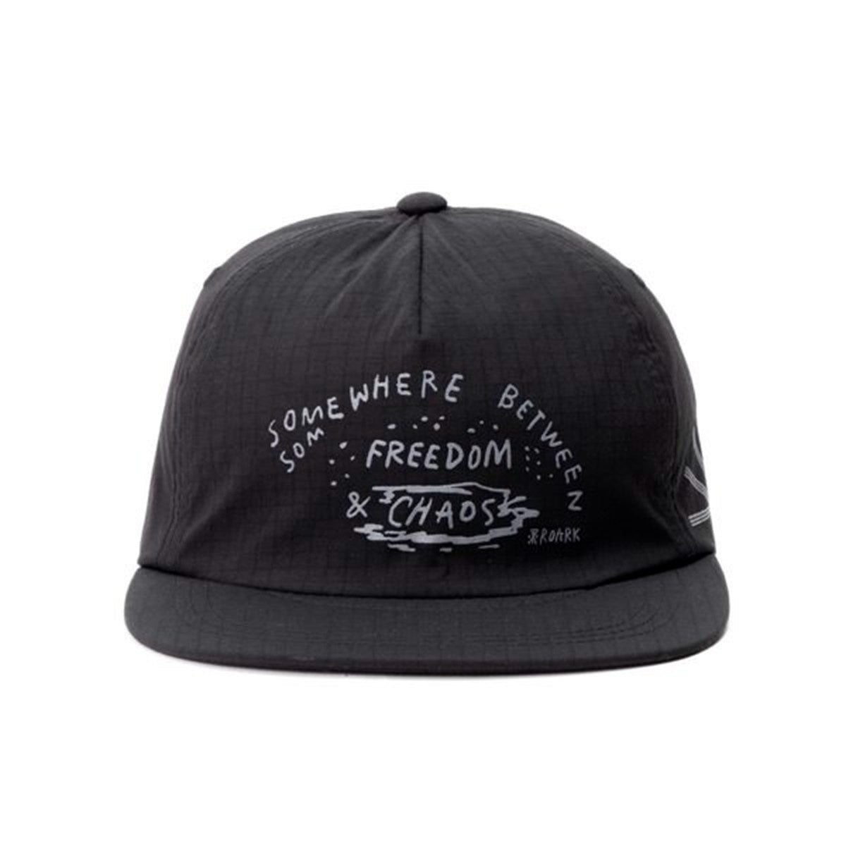 ROARK RUN AMOK - MATHIS 5 PANEL HAT CHAOS BLACK 【RH748-BLKC】