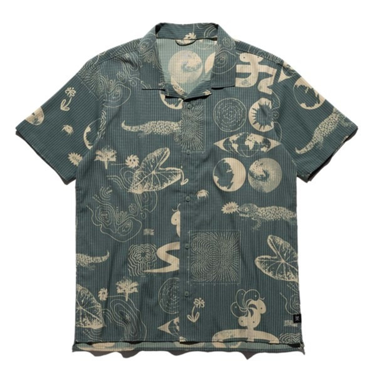 ROARK RUN AMOK - BLESS UP TRAIL SHIRTS SLATE GREEN WBN 【RW600-SLG】