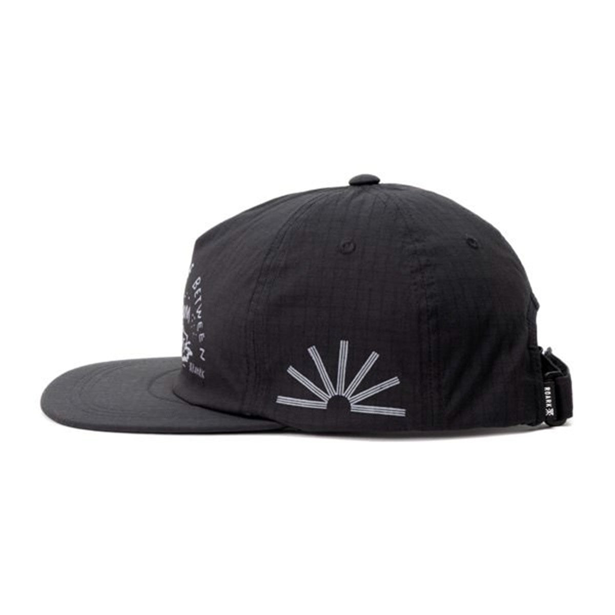 ROARK RUN AMOK - MATHIS 5 PANEL HAT CHAOS BLACK 【RH748-BLKC】