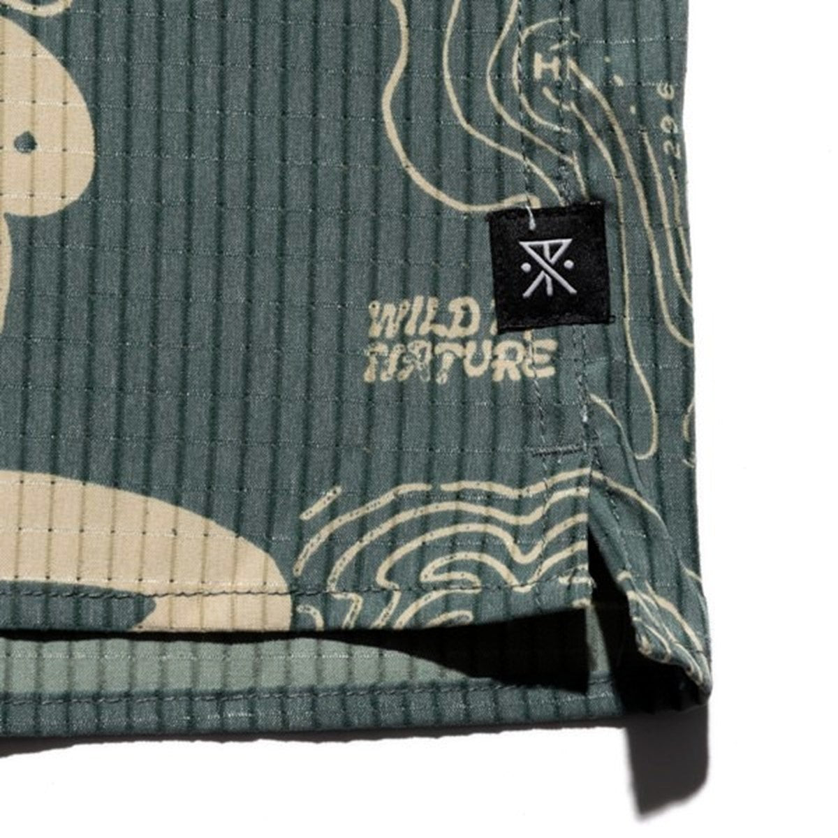 ROARK RUN AMOK - BLESS UP TRAIL SHIRTS SLATE GREEN WBN 【RW600-SLG】