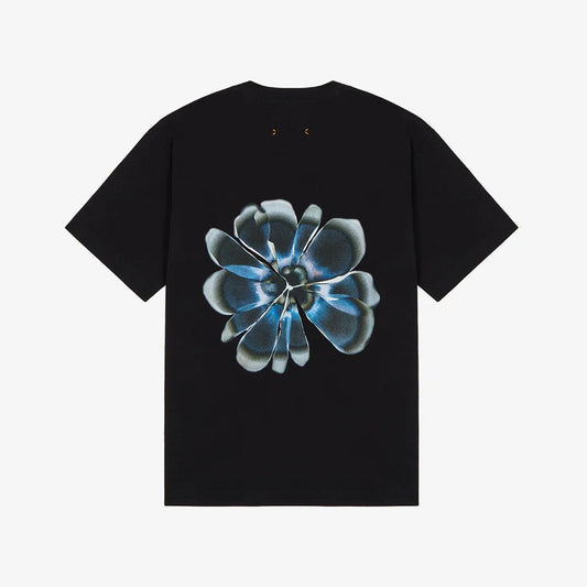 Bandit Running - Unisex Cotton Tee - Blot Bleed Floral / BLACK 【UTTSL001SP26BB】