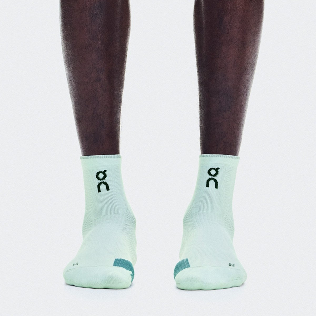 On - Performance Run Sock Mid U Flurry | Storm 【2UF10055543】