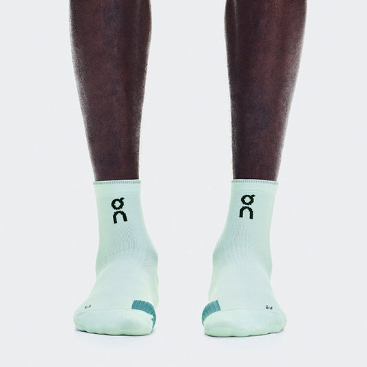 On - Performance Run Sock Mid U Flurry | Storm 【2UF10055543】