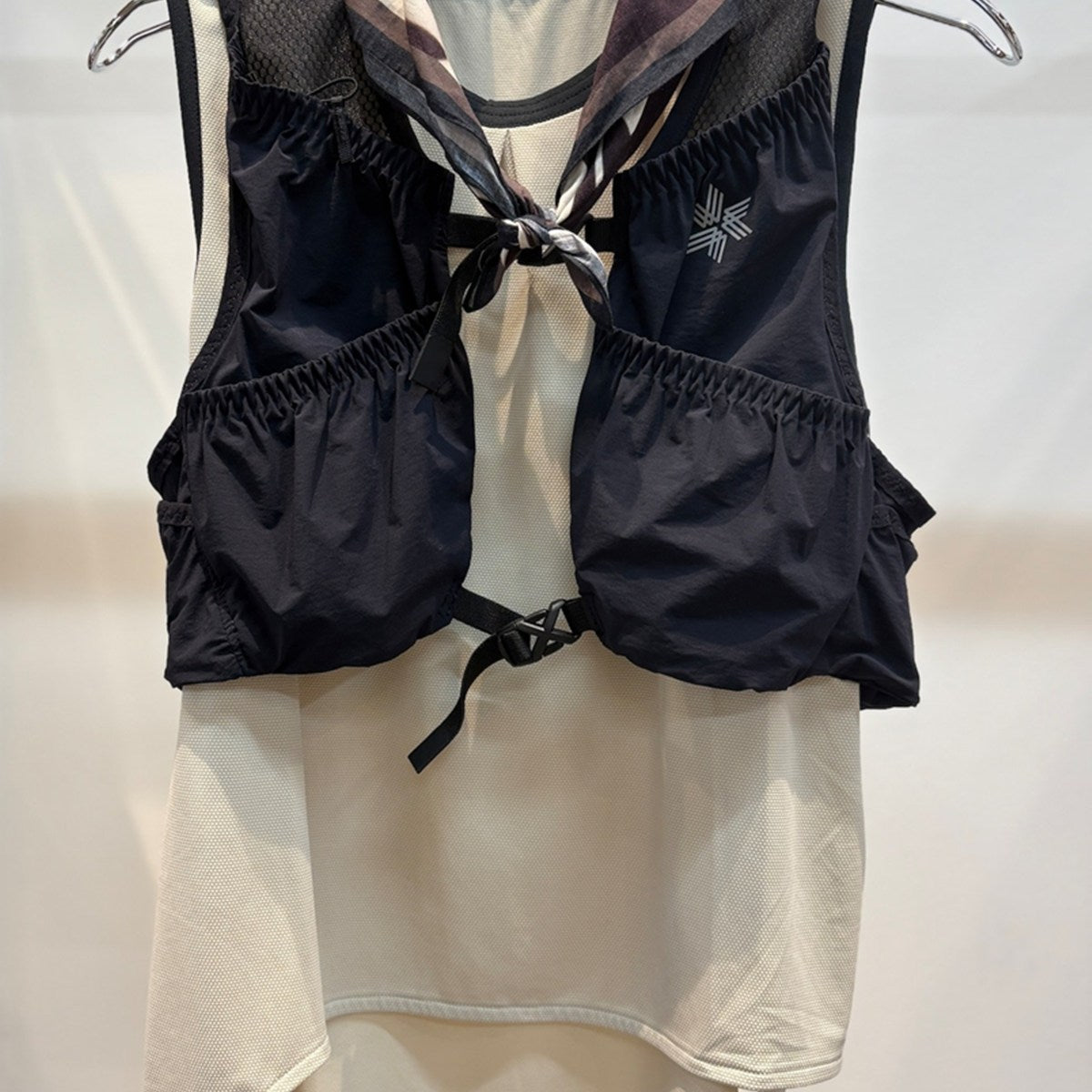 BUDO - friends pattern bandana Shadow 【B26BD201】