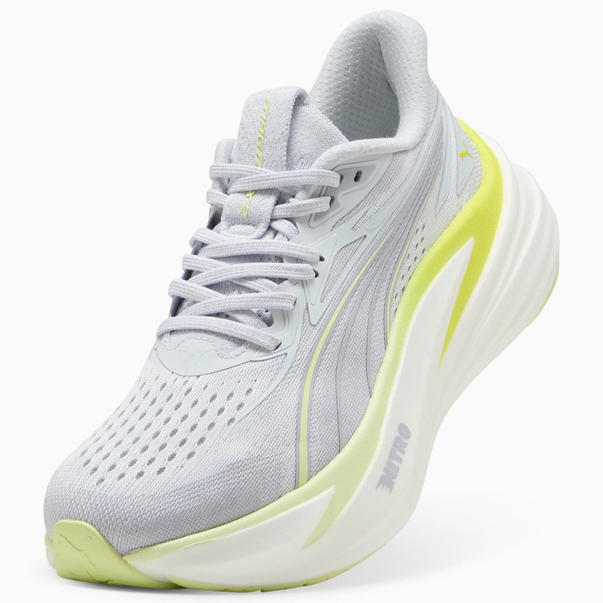まめ　1207 PUMA - WMNS MagMax NITRO SILVER MIST/APPLE SPRITZ 【312126-03