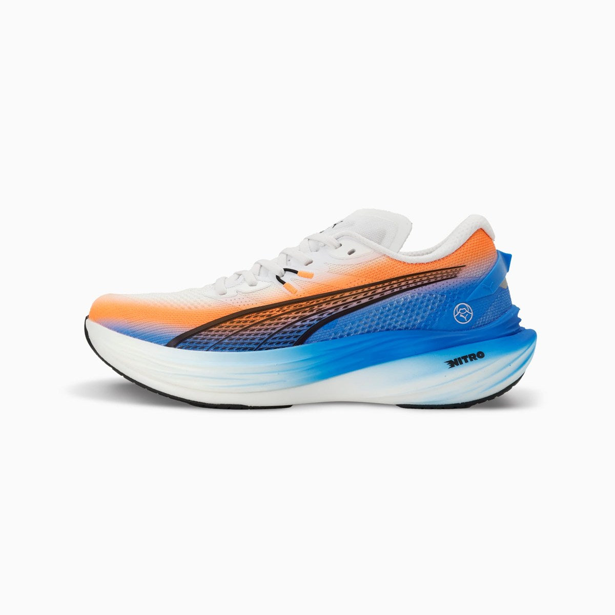 PUMA - DEVIATE NITRO 3 EKIDEN PUMA White/Heat Fire-PUMA Black 【313422-01】