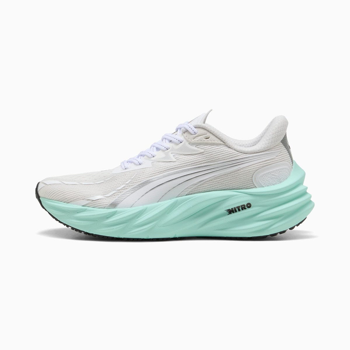 PUMA - WMNS VELOCITY NITRO 4 PUMA WHITE/MINT MELT 【311141-05】