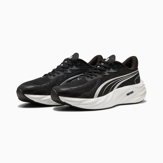 PUMA - WMNS VELOCITY NITRO 4 PUMA BLACK/PUMA WHITE 【311141-01】