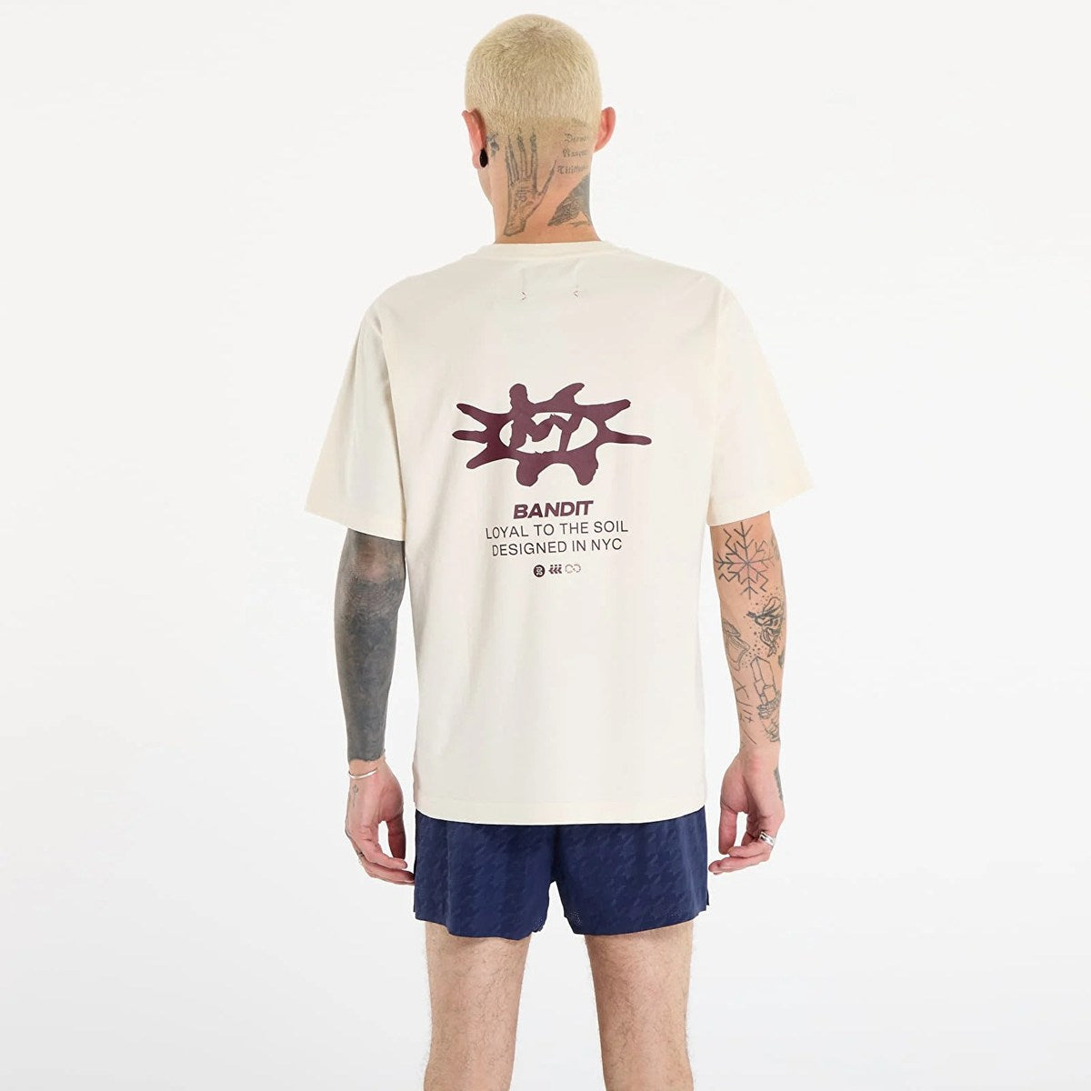 Bandit Running - "Loyal to the Soil" Cotton Tee 【UTTSL001FL25CR】