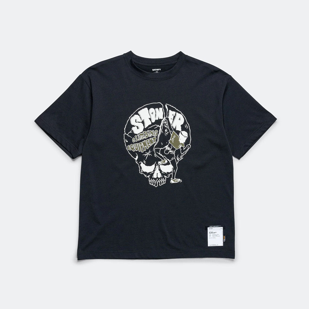 SATISFY - Softcell Cordura T-Shirt Black 【11029-BK-SC】