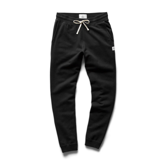 RC-5587 MIDWEIGHT TERRY SLIM SWEATPANT BLACK